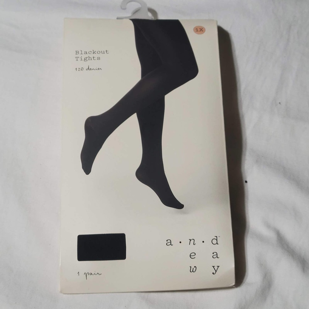 A New Day Blackout Tights Women's 1X